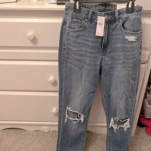AMERICAN EAGLE comfort stretch waistband high rise jeans